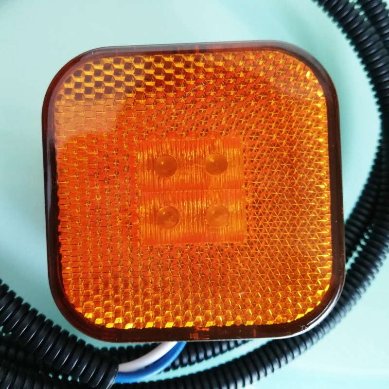 2Pcs 24V LED Side Marker Lights For MAN TGS/TGM Heavy Truck Clearance Lights Signal Light Indicator Lamp
