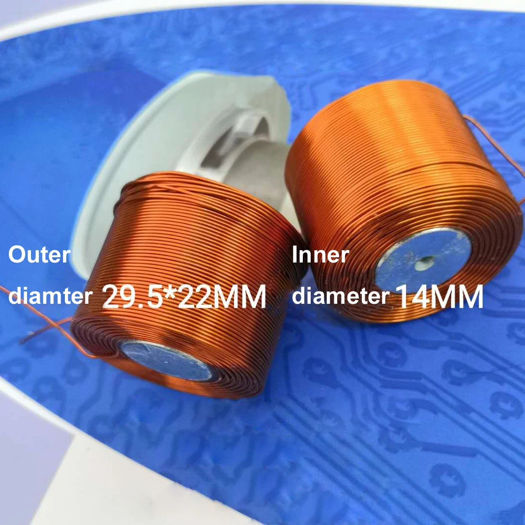 2PC/LOT Magnetic Levitation Coil System Above 1KG 29.5*22MM Full Copper Core Coil 750 Turns M3 Tapping