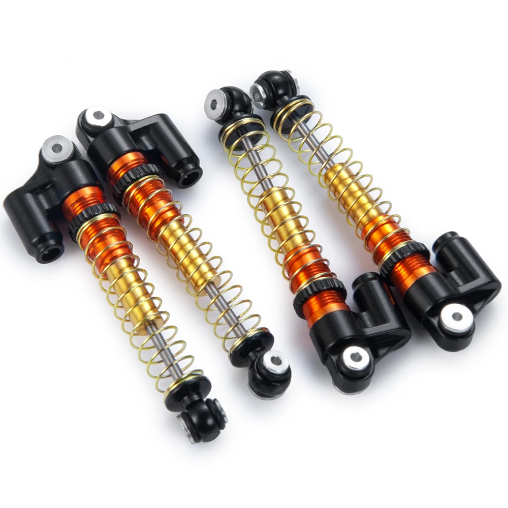 AXSPEED 43mm Aluminum Shock Absorber Damper for Axial SCX24 90081 AXI00001 AXI00002 AXI00005 AXI00006 1/24 RC Crawler Car Parts