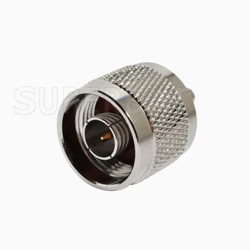 Superbat N-MMCX Adapter N Male to MMCX Female Straight RF Coaxial Connector