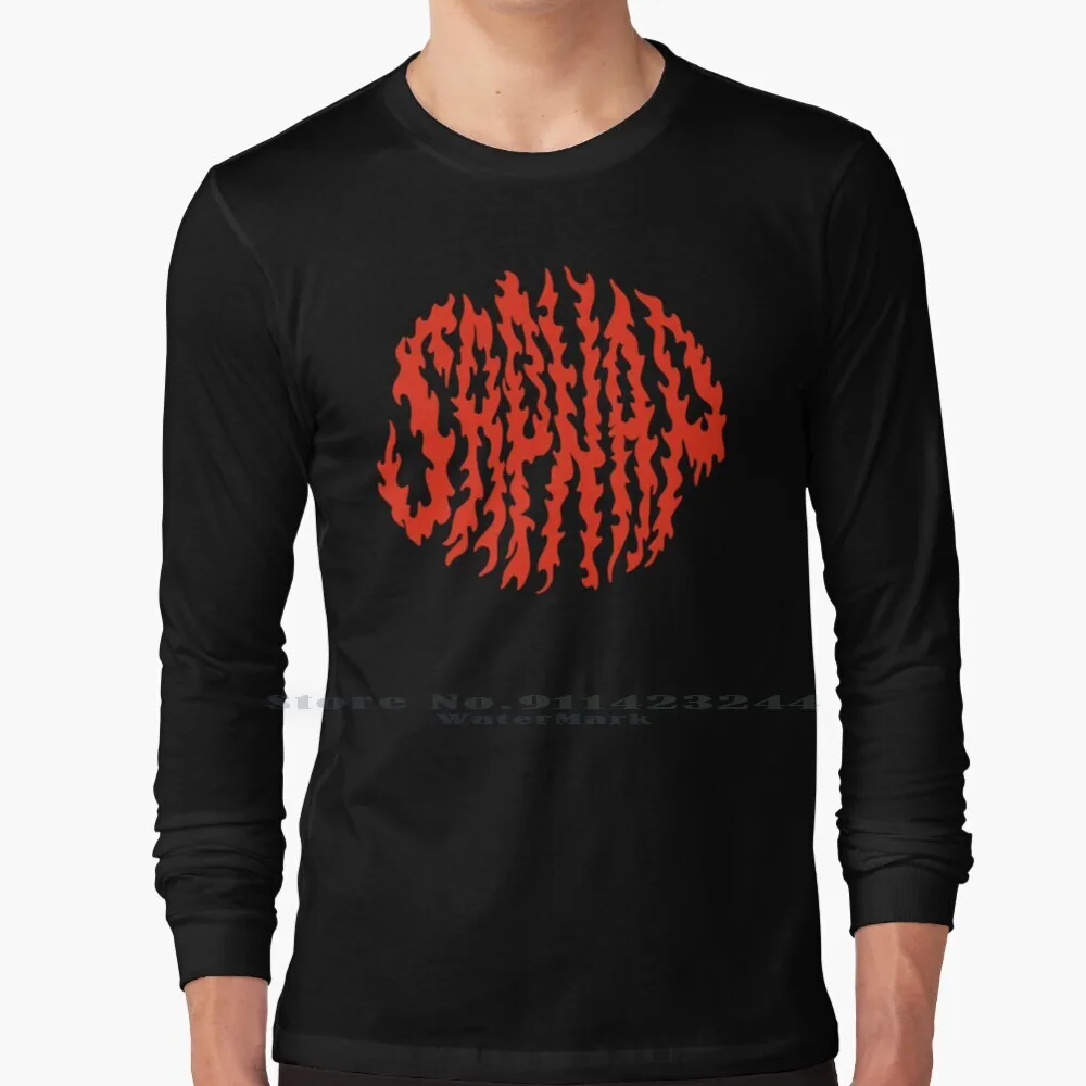 Sapnap Flame Name 100% Cotton Long Sleeve T Shirt Sapnap Dreamwastaken Dream Smp Mcyt Dreamxd Fire Flame Name Red Circle Tee