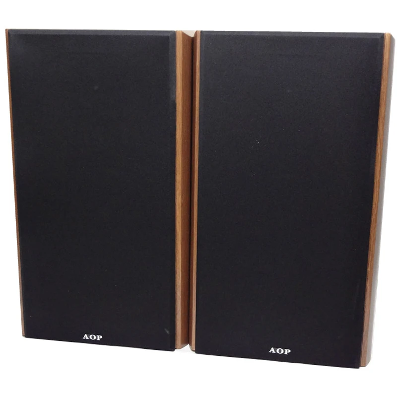 70W 8.5 Inch Two-way Bookshelf Speaker 4-8Ohm 802 High Fidelity Speaker Passive High Bass Wooden Home 2.0 Desktop Speaker