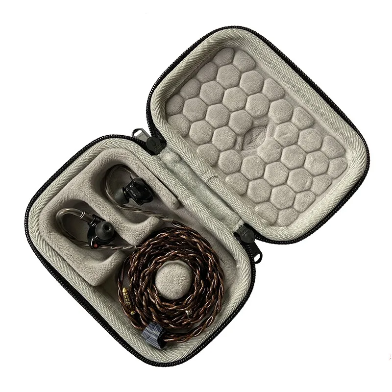 Portable Hard Storage Box Carrying Case Bag Cover Sleeve for Sony IER-M7 M9 Z1R XBA-N3AP / N3BP / N1AP Earbud Earphone