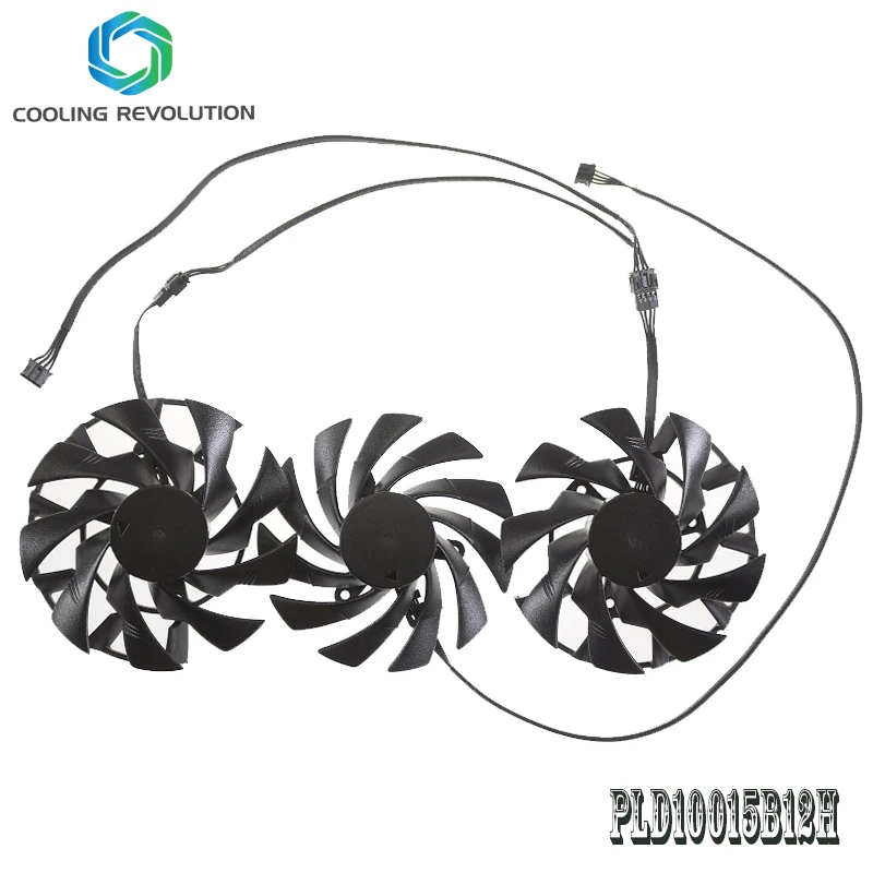 Imagem -01 - fã de Gráficos para Gigabyte Aorus Geforce Rtx 3060 ti Rtx 3070 Mestre Pld10015b12h Dc12v 0.55a Rtx3060 ti Rtx3070 fa de graficos para gigabyte aorus geforce rtx 3060 ti rtx 3070 mestre pld10015b12h dc12v 055a rtx3060 ti rtx3070 01