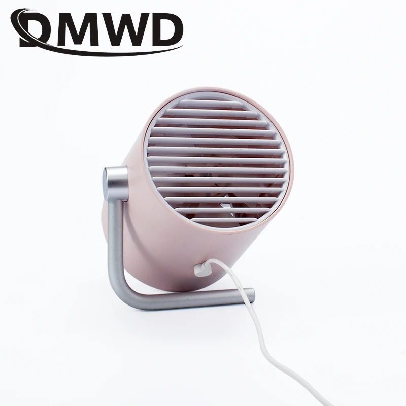 DMWD Mini Desktop USB Air Conditioner Fan Portable Electric PC Computer Ventilador Conditioning Wind Blower Cooling Fans Cooler