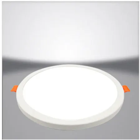 Ultra Sottile Rotondo/Quadrato HA CONDOTTO LA Luce di Pannello 6W 8W 15W 20W Alluminio Da Incasso A Soffitto Da Incasso AC 85-265V buco aperto regolabile