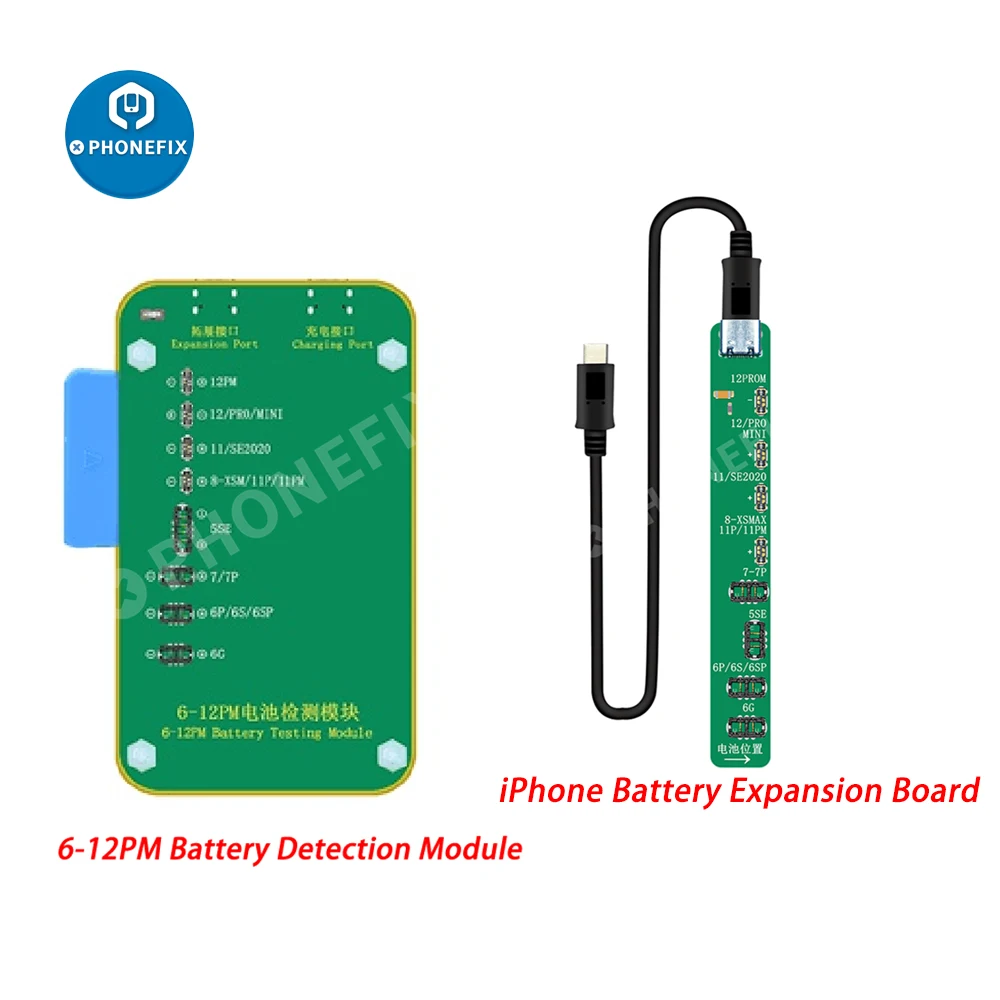 JC V1S Pro Battery Diagnostic Module for iPhone 6 7 8P X XSMAX 11 12 Pro Max Battery Life/Health/Capacity /Cycle Times Reset