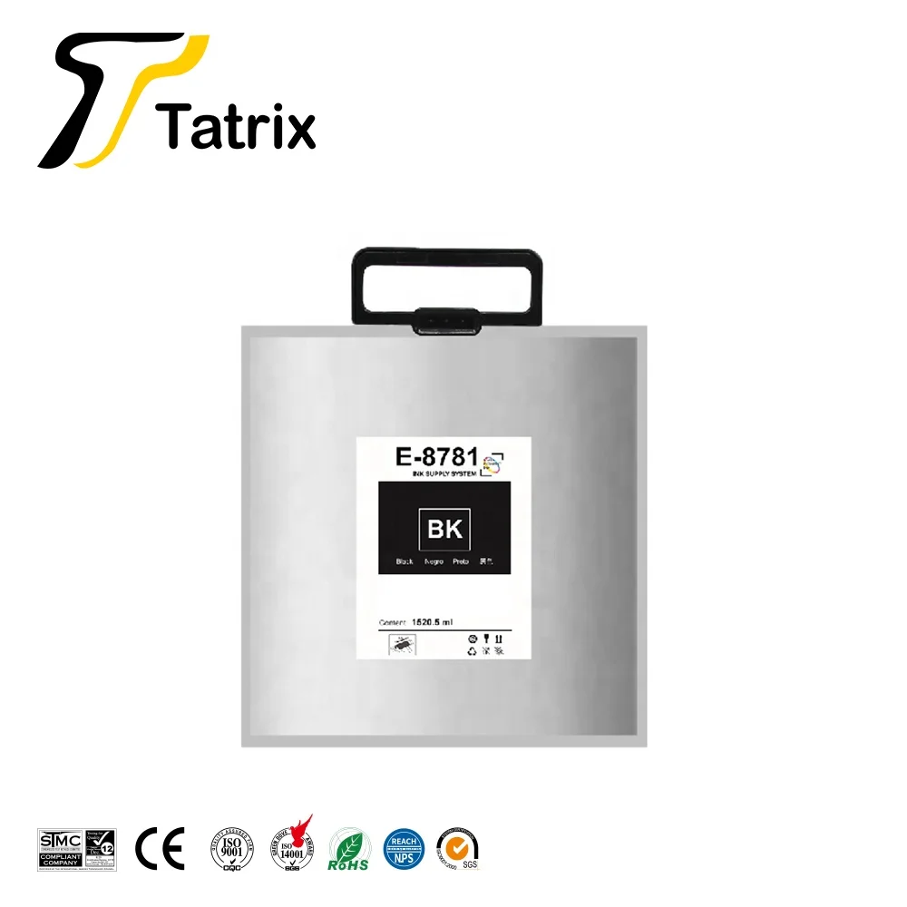 Tatrix T878 T8781/T8381 T8782 T8783 T8784 Premium Color Compatible Printer Ink Bag Cartridge for Epson Workforce Pro WF-R5190DTW