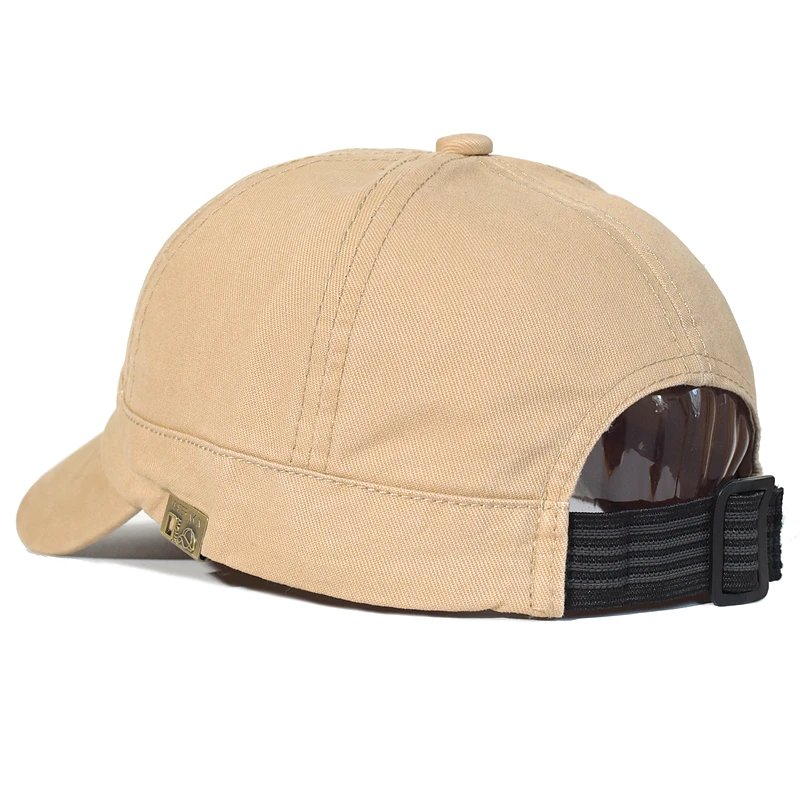 Casquette de Baseball à bord court pour hommes et femmes, en coton doux, Vintage, chapeau de papa, ajustable, Style de camionneur, à profil bas