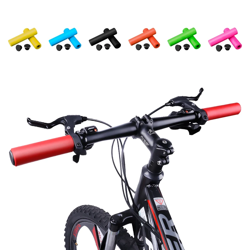 X-TIGER Bicycle Grips Silicone MTB Grips Handlebar For Bicycle Road Shock-absorbing Bike Grip Ultraight Handle Bike Accessories