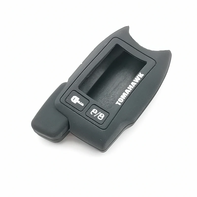 

For Russian Version Tomahawk 9.5/ Tomahawk 9.9 LCD Remote Control Two Way Car Alarm System Silicone Key Fob Case Cover