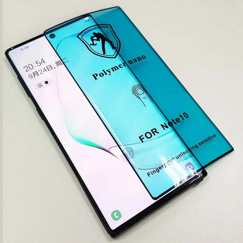 

Full Screen Protector PMMA Anti-shock Front Film For Samsung Galaxy Note10 10plus S9 S8 plus