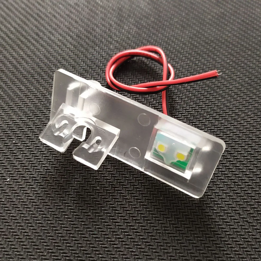 EEMRKE سيارة الرؤية الخلفية وقوف السيارات حامل كاميرات مراقبة عالي الجودة ل FAW Besturn X80 2017 2018 2019 2020 2021 2022 Led لوحة ترخيص ضوء الإسكان #3