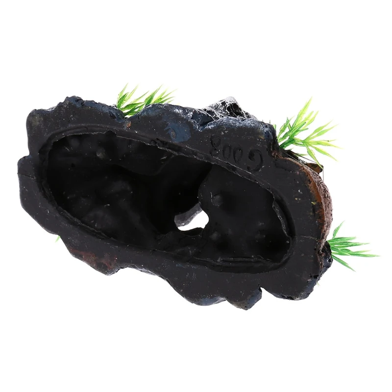 New Pirate Skull Skeleton Aquarium Ornament Hiding Cave Fish Decoration Decor