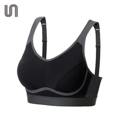 Casual Women Underwear Bras 2023  atchwork High Impact Moisture-wicking Plus Size Supportive Wirefree Workout Running Bra Yoga