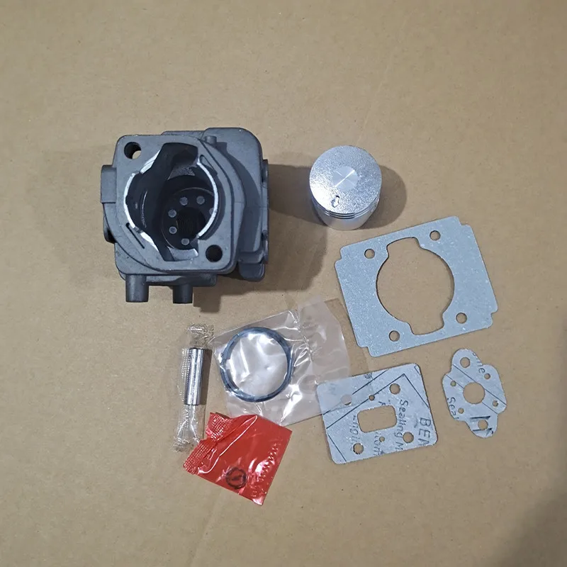 Kit Gasket Cincin Piston Silinder 505 04 07-01 untuk Pemotong Sikat ZENOAH G26L BC2610 Husqvarna 226R 226RJ. Pemangkas Rumput. Suku Cadang