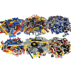 200Grams Building Blocks Technical Parts Liftarm Beam Connector Panels Bush Axle Brick DIY Toys SUV MOC High-Tech Bulk Parts