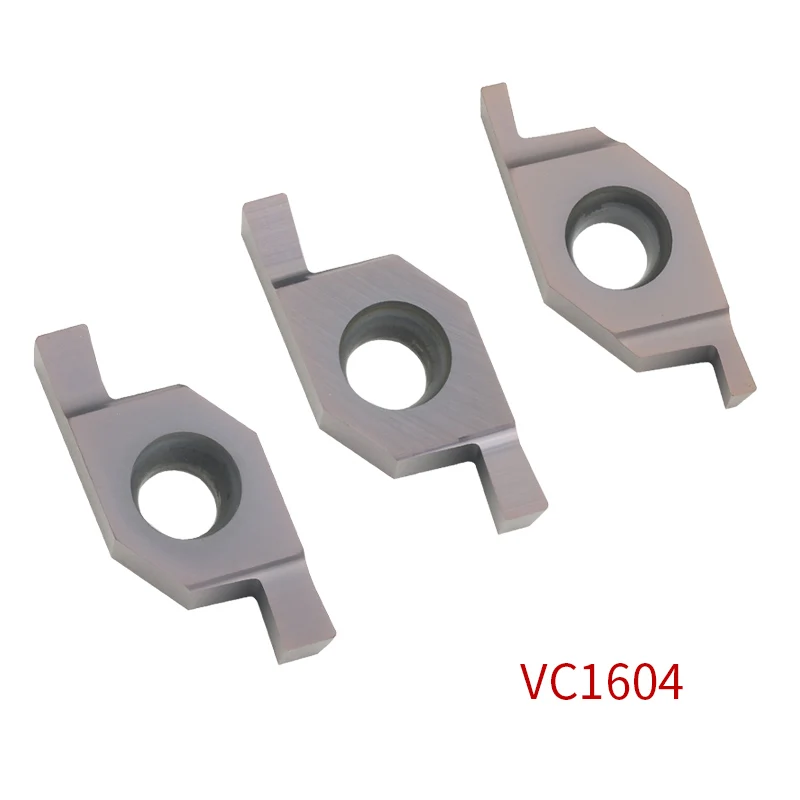 Imagem -03 - Ferramenta de Ranhura Facial Vc1604r Kt930s Pastilhas de Carboneto 100 150 200 250 Ranhura para Ranhura Interna Ferramenta de Giro com 10 Peças