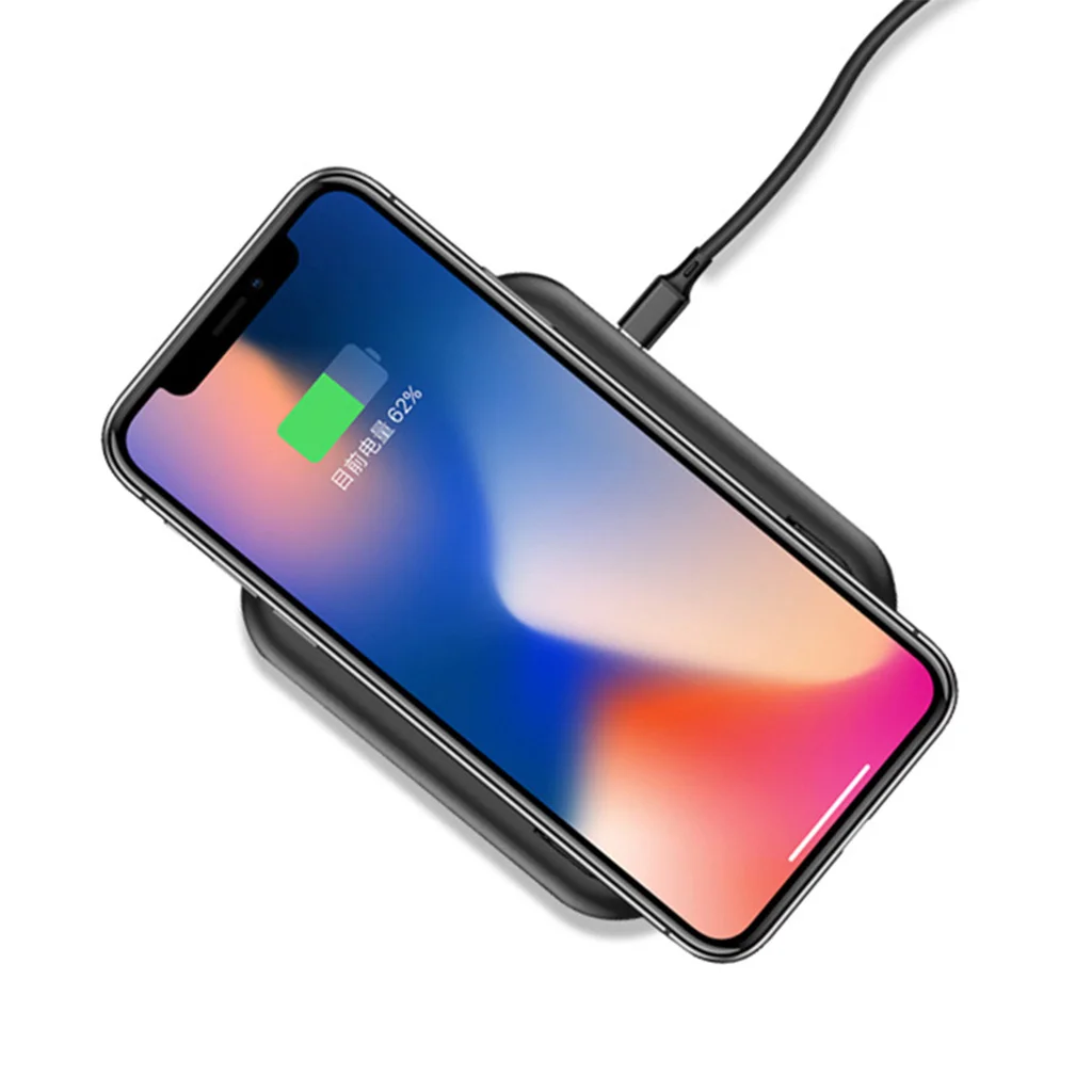 Wireless 10 W Charger Wireless Adapter Bracket Charged Horizontally and Vertically Mini Safe Wireless Accessories