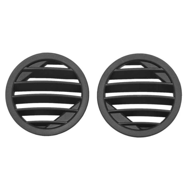 

Car Left and Right Side Dash A/C Air Vent Grilles ABS Black for Mercedes-Benz X204 GLK 2009-2015