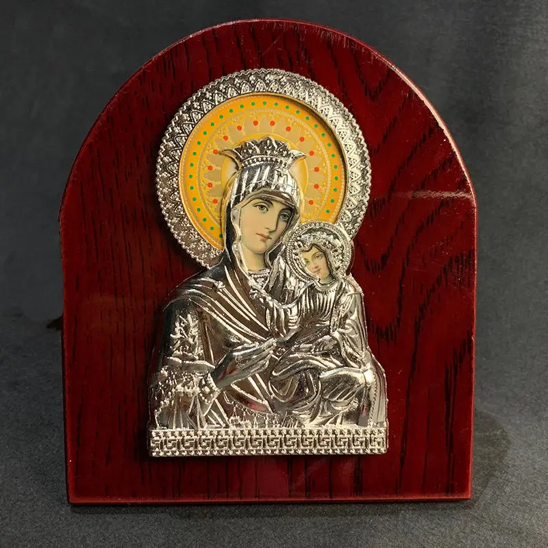 Orthodox icon Church Virgin Mary Jesus Cross icons imagenes religiosas catolicas Ornaments Church Souvenirs home decoration