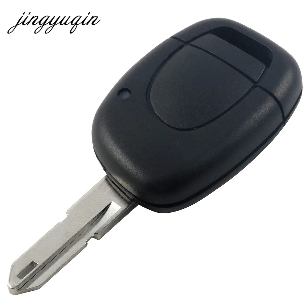 

Jingyuqin 30pcs/lot 1 Button Car Remote Key Fit for Renault Master Kangoo Clio Twingo