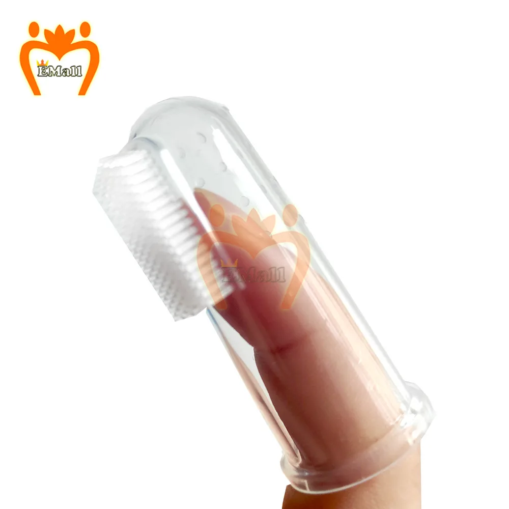 1pc gomma Pet Finger spazzolino da denti giocattoli per cani guanto in Silicone per cani e gatti denti puliti accessori per animali domestici
