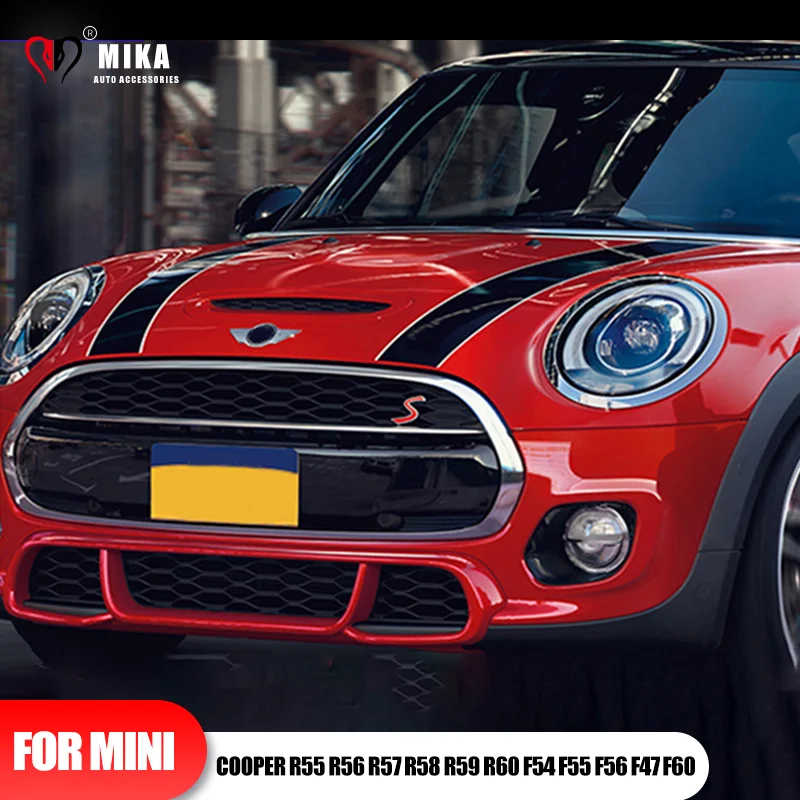 

Для Mini Cooper R55 R56 R57 R58 R59 R60 F54 F55 F56 F47 F60 наклейка на капот автомобиля кузова автомобиля аксессуары для крышки двигателя