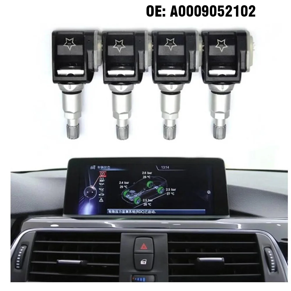 4 PCS Car Tire Pressure Monitor Sensor TPMS For Mercedes Benz E-class E300 E400 CLS A257 W213 S213