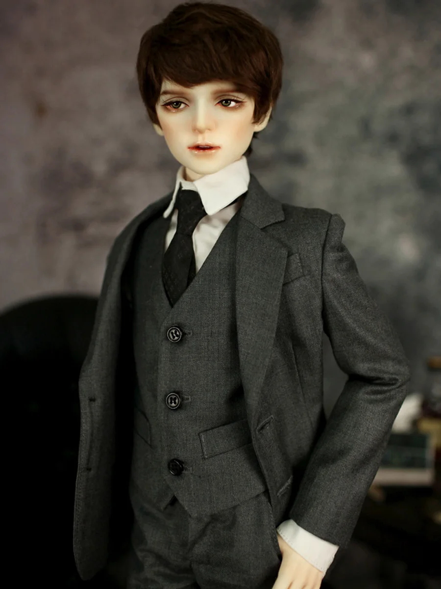 Nuova bambola BJD SD 1/3 ragazzo Evan alto 65 cm, tuta da zio tenuto in mano, regalo mobile congiunto, resina di fascia alta in trucco in stock