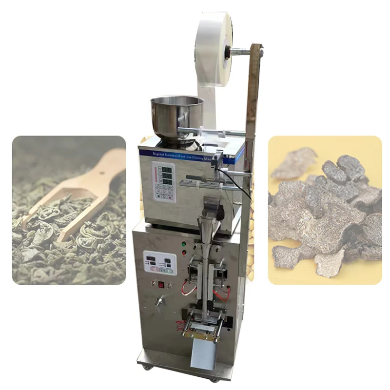 Automatic Packaging Machine Seasoning Powder Plastic Hardware Screw Dried Fruit Powder Coffee Seed Rice Grain Packaging Machine