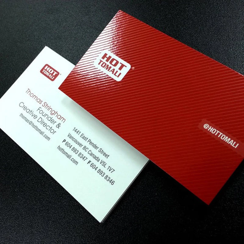 ビジネスカードカスタム300gsm紙2両面フィルムコーティングされたカラー印刷、1サイドスポットuv 90*54ミリメートル高品質スポットuv印刷