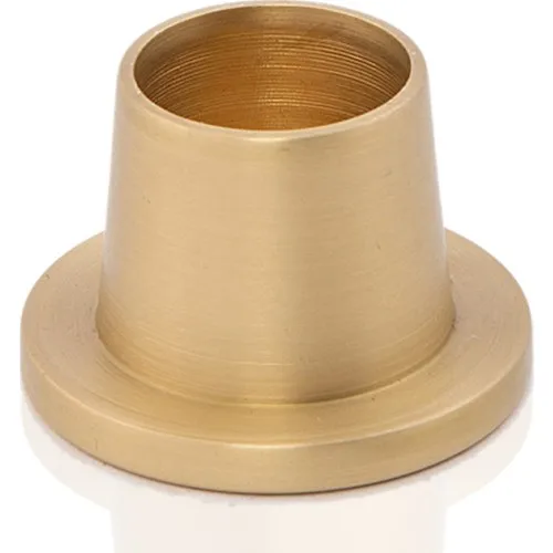 Lukrea Brass Dip Single Candle Holder Stockholm