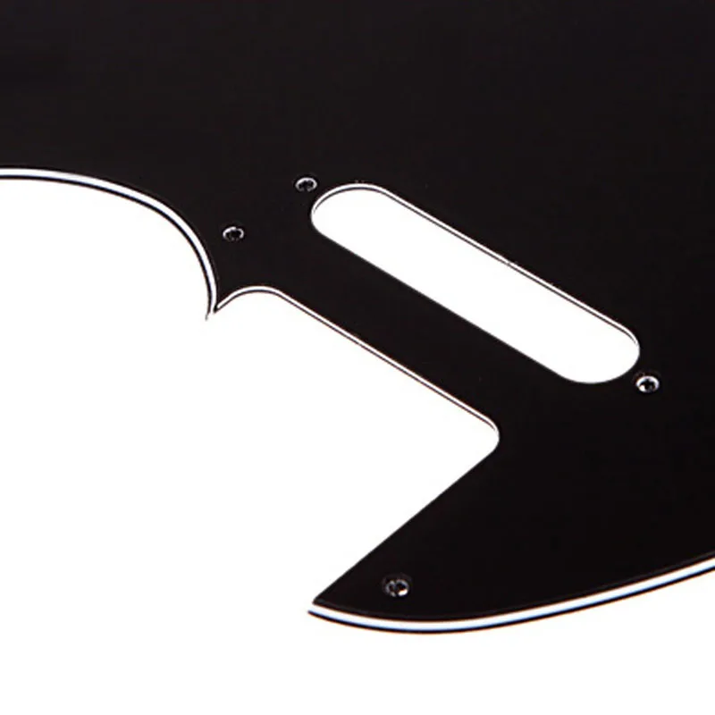 3 Ply Tele Style Electric Guitar Pick Guard Scratch Plate Fit Telecaster Black high quality Guitar Pickguard