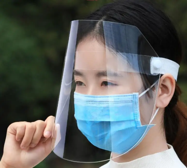 Full Face Protect Anti saliva Anti Foam Covering Dust-proof Safety Shield Tool Clear Face Mask Protect Eye Safety