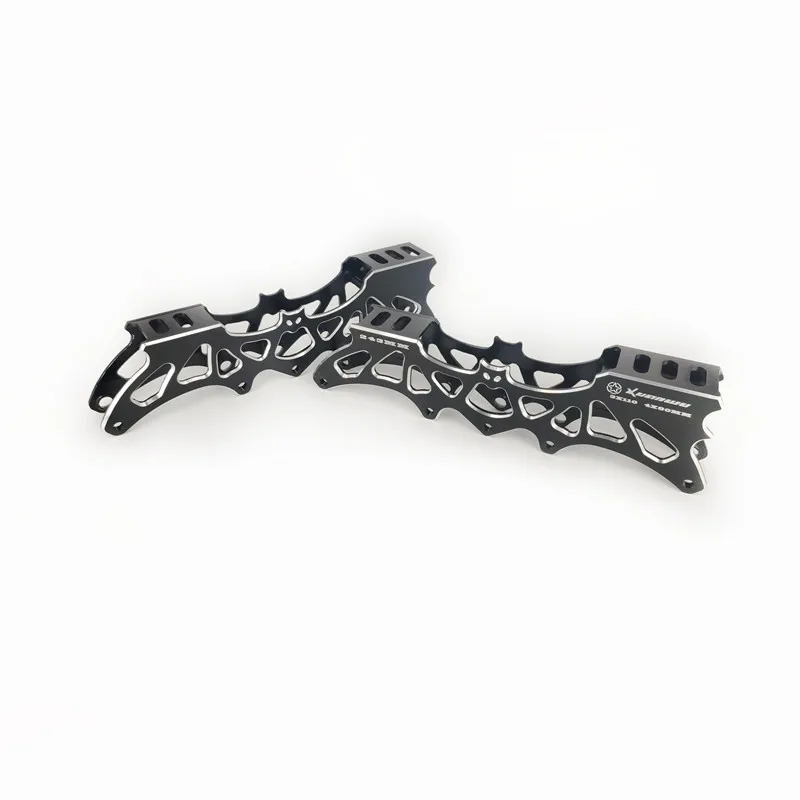 [3*110mm 4*80mm] 243mm Inline FSK Slalom Skate Frame, Inline Speed Skating Base, Multi-Purpose, Boot Nail Distance 150-195mm — zdjęcie 2