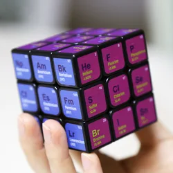 Hot Third-Order Chemical Magic Cube Periodic Table Learning Tool Colorful Print Cubic Educational Toys Children Birthday Gift