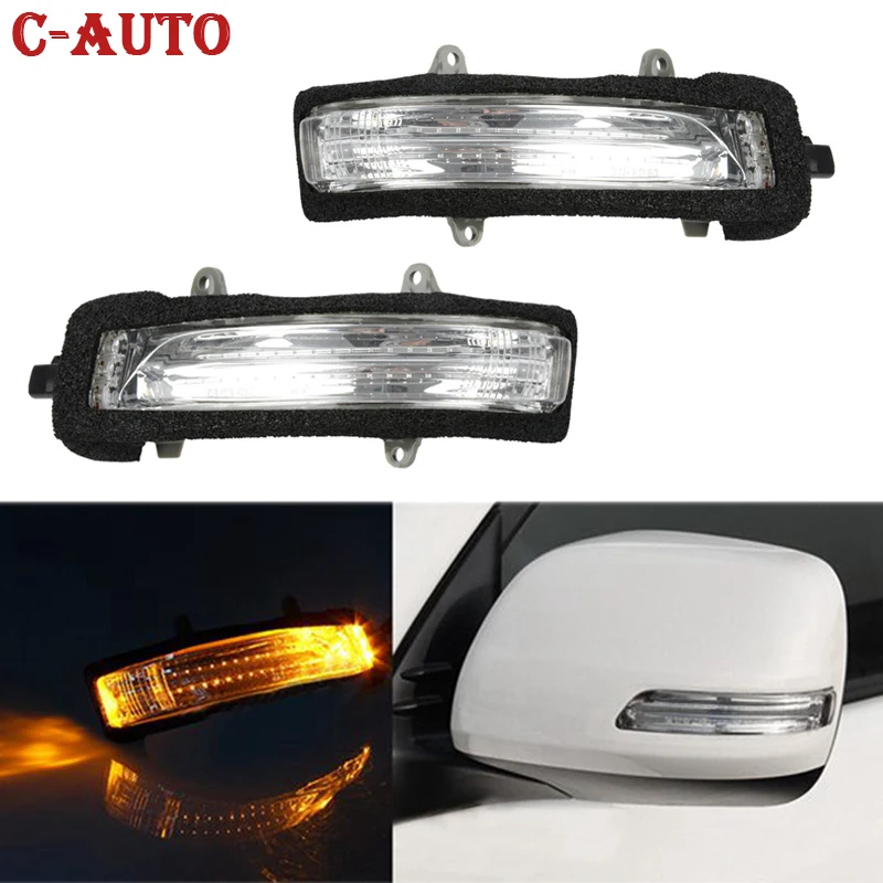 Rearview Mirror LED Turn Signal Indicator Light Lamp For TOYOTA LAND CRUISER PRADO 2009-2016 LAND CRUISER 2012-2017 81740-60090