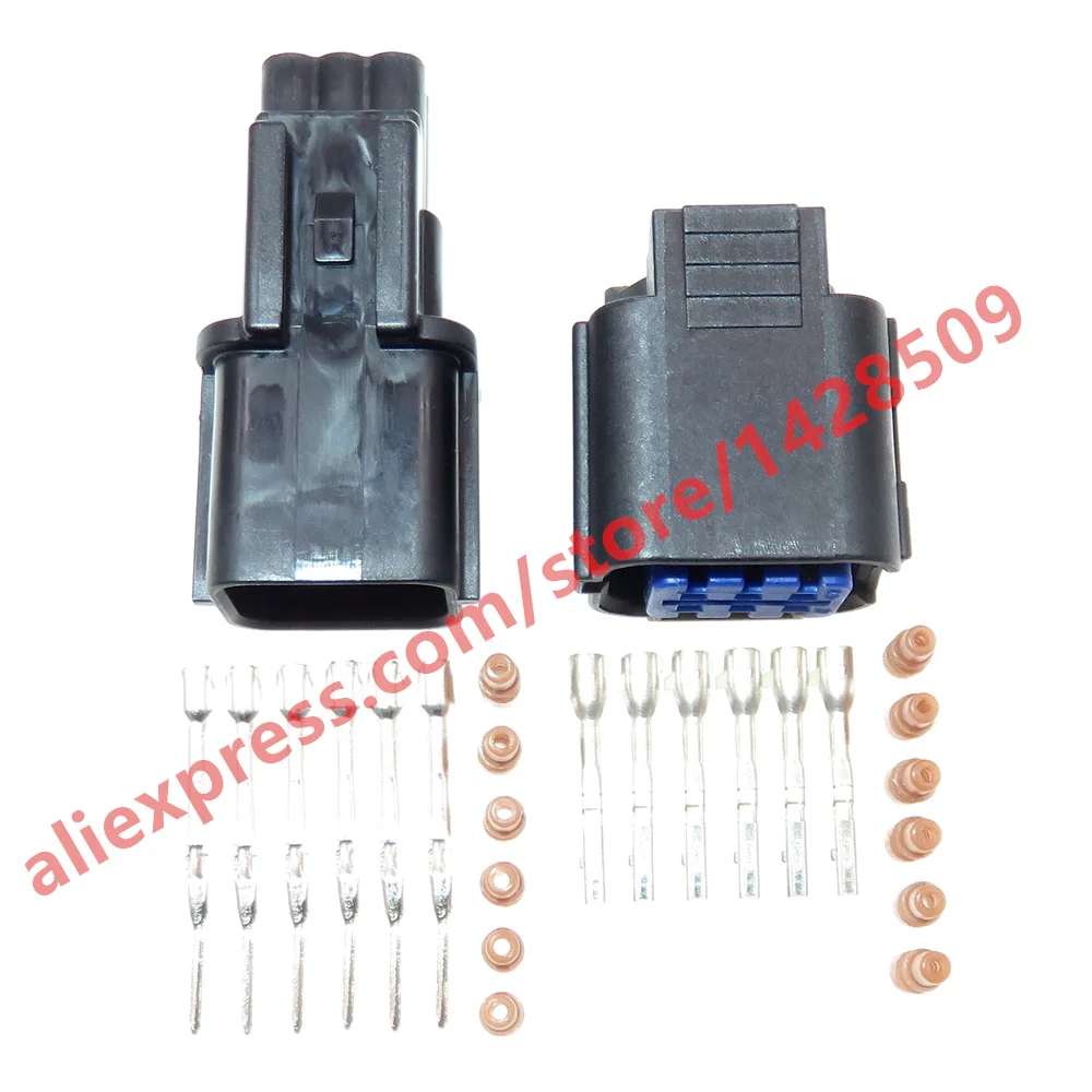 1 Set 6 Pin Car Wire Harness Connector 0.6 Series HP281-06020 HP291-06040 HP285-06021 Auto Waterproof Socket