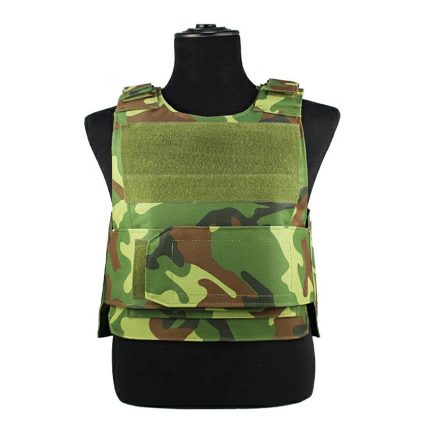 Outdoor Tactical Vest Modular Vest Breathable Training Vest Stab-Resistant Adjustable Game Protective Vest for Men Women