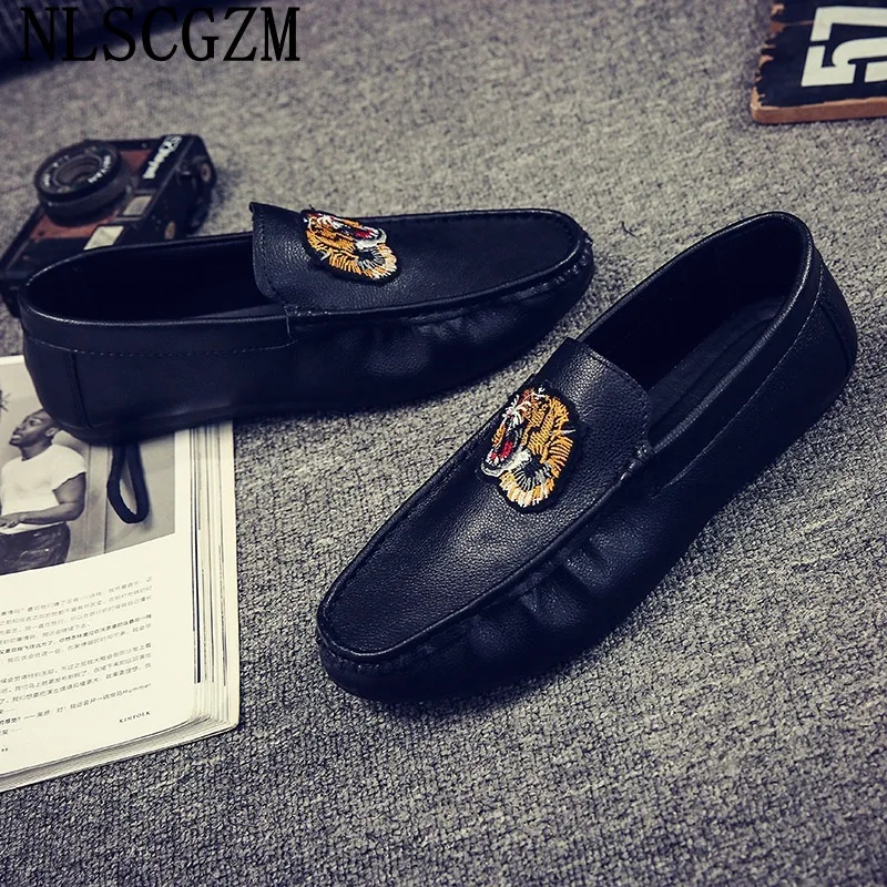 Red Slip on Shoes Men White Loafers Luxury Designer Shoes Men Fashion Black Leather Casual Shoes for Man 2026 кроссовки