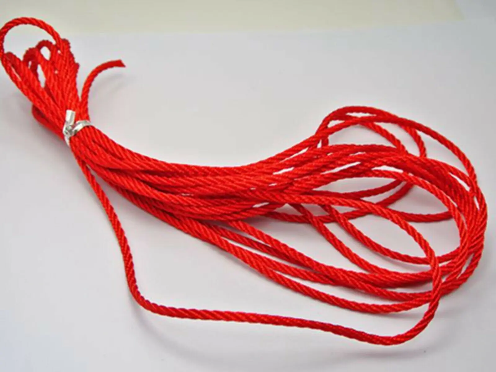 16.4 Feets 3mm Nylon String Chinese Satin Silk Braided Cord Love Binding Rope