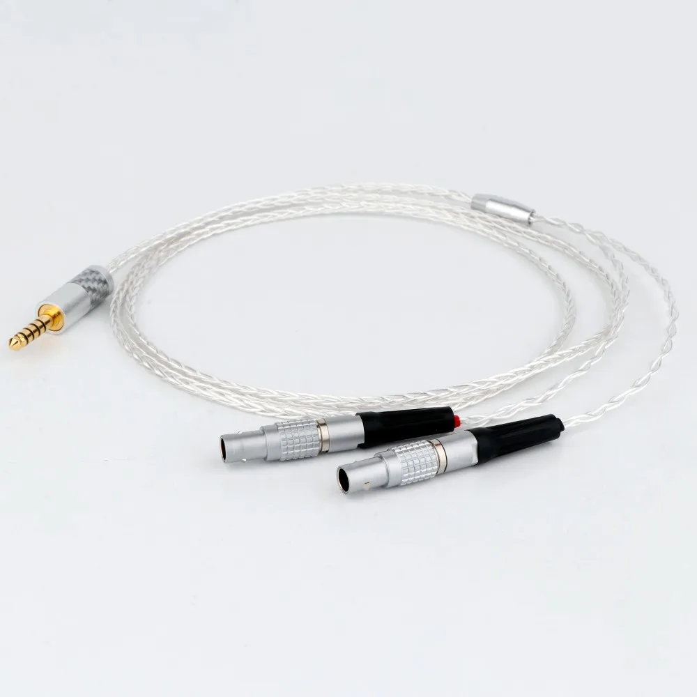 

HiFi Audio Earphone Cable 2.5mm 4.4mm 3.5mm XLR Headphone Earphone Cable for Focal Utopia Fidelity Circumaural