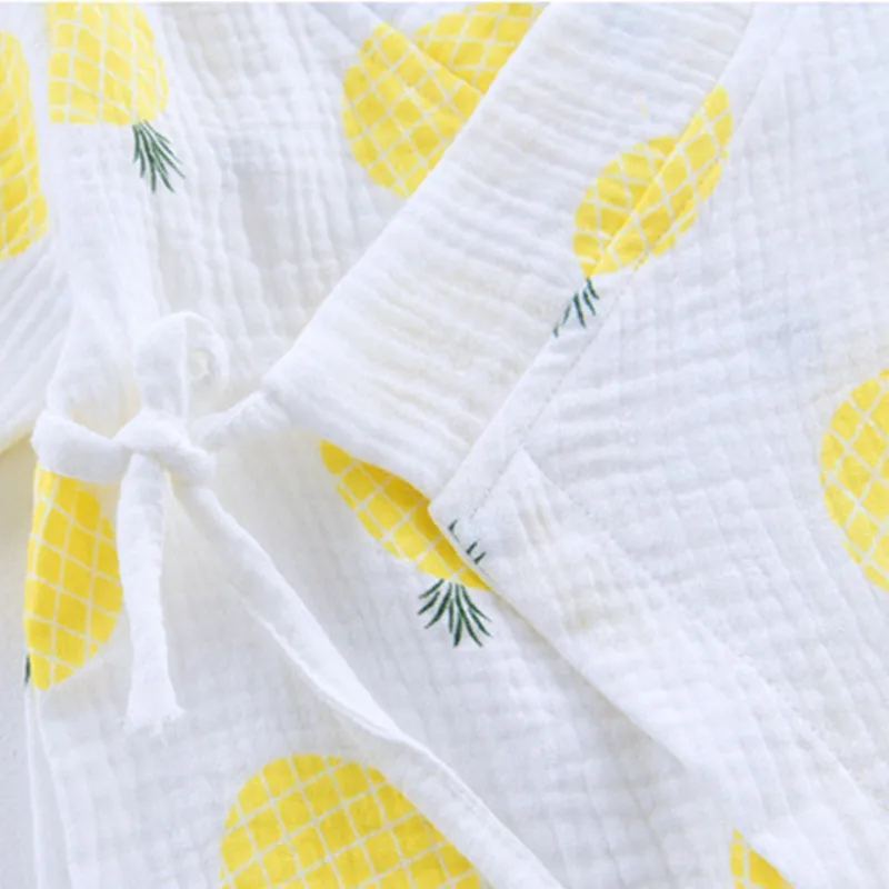 Pelele de muselina de algodón para bebé, ropa para recién nacido, manga larga, 0 a 24M
