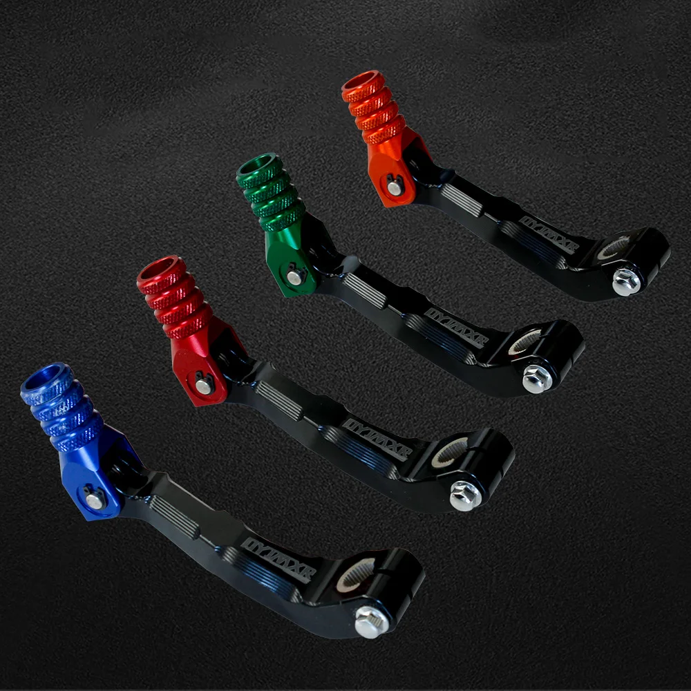 

Folding CNC Aluminum Gear Shift Lever Gear Shift Lever Fit For Kayo T2 T4 T4L ATV Dirt Bike Pit Bikes Gear Lever Motorcycle