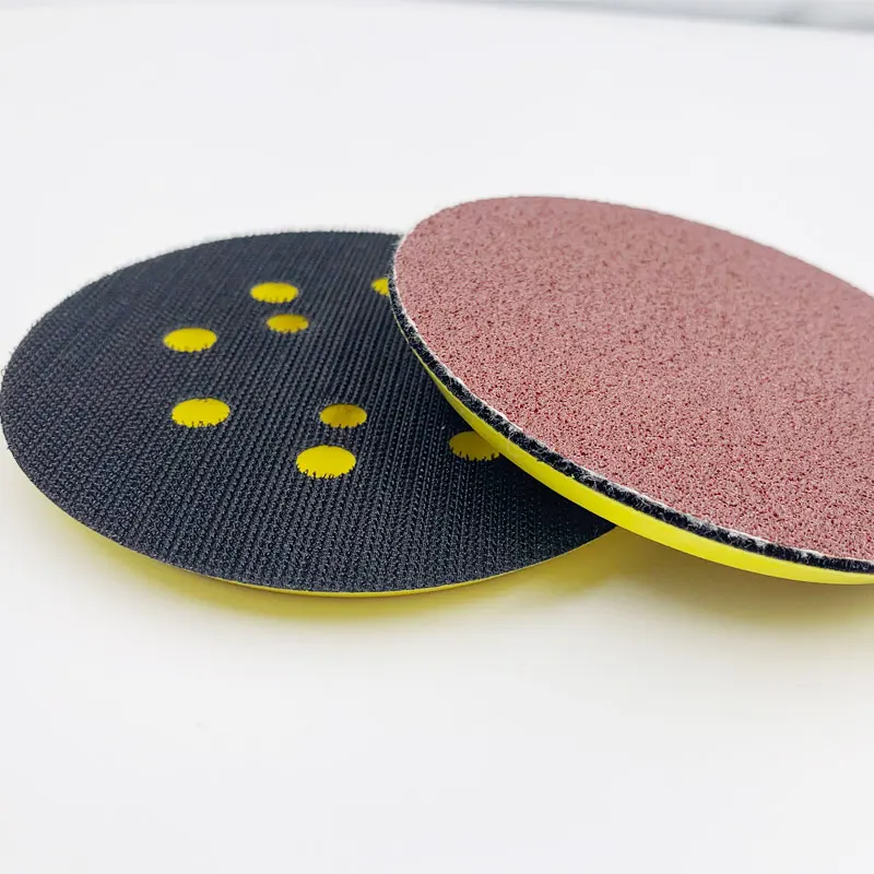 5 pollici 125 MM tampone abrasivo per Back-up a 8 fori 3/4 tampone di supporto per levigatrice a strappo per unghie per levigatrice orbitale elettrica Makita