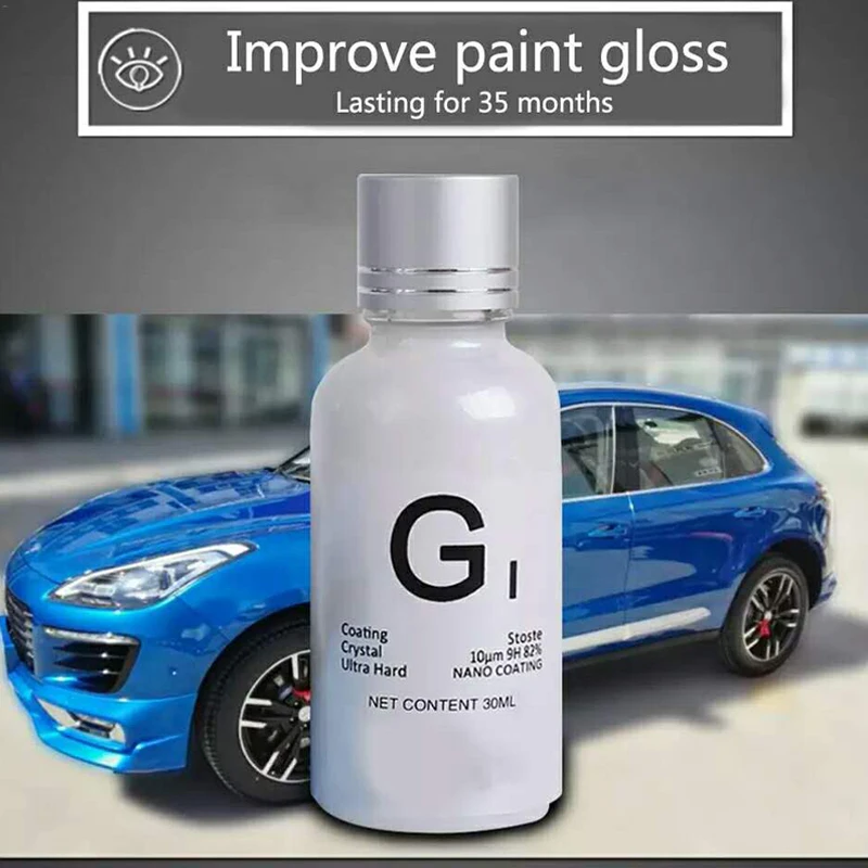 9H Nano Car Ceramic Coating Liquid Glass Coating Anti-scratch Ceramic Coat  Hydrophobic For Car Polish Paint Care Car G1 G2 G3