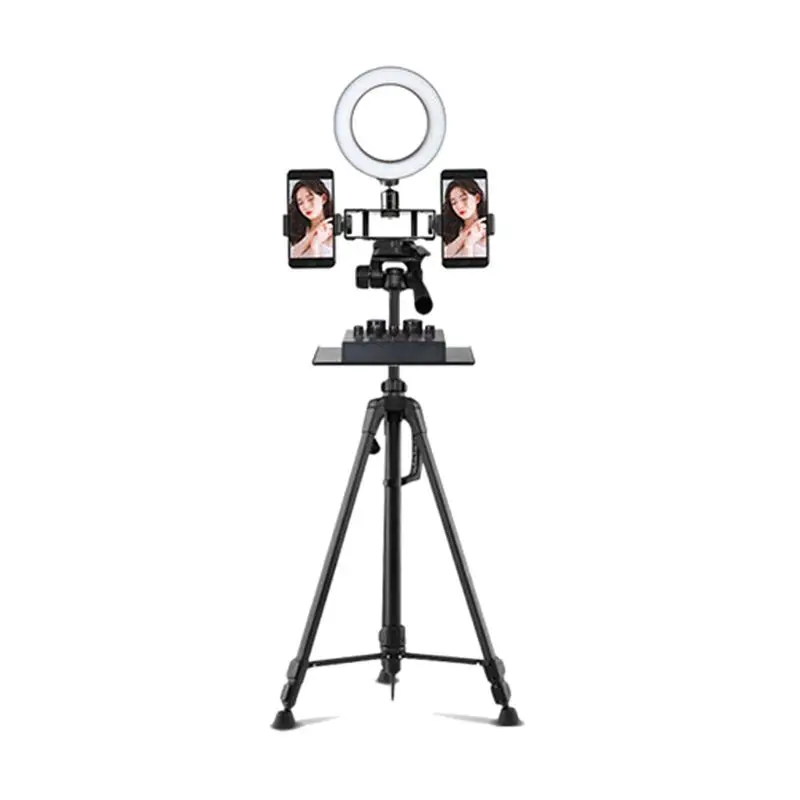 200x130MM Sound Card Tray Live Broadcast Microphone Rack Stand Phone Clip Holder