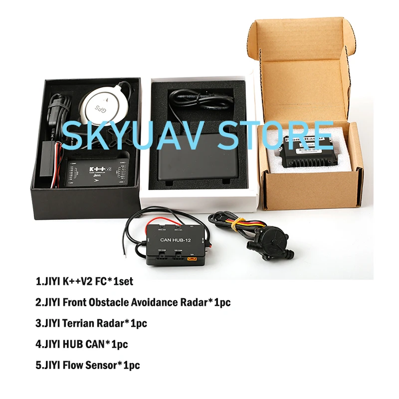 Original JIYI K++ V2 flight control Dual CPU optional obstacle avoidance radar Special agricultural drone