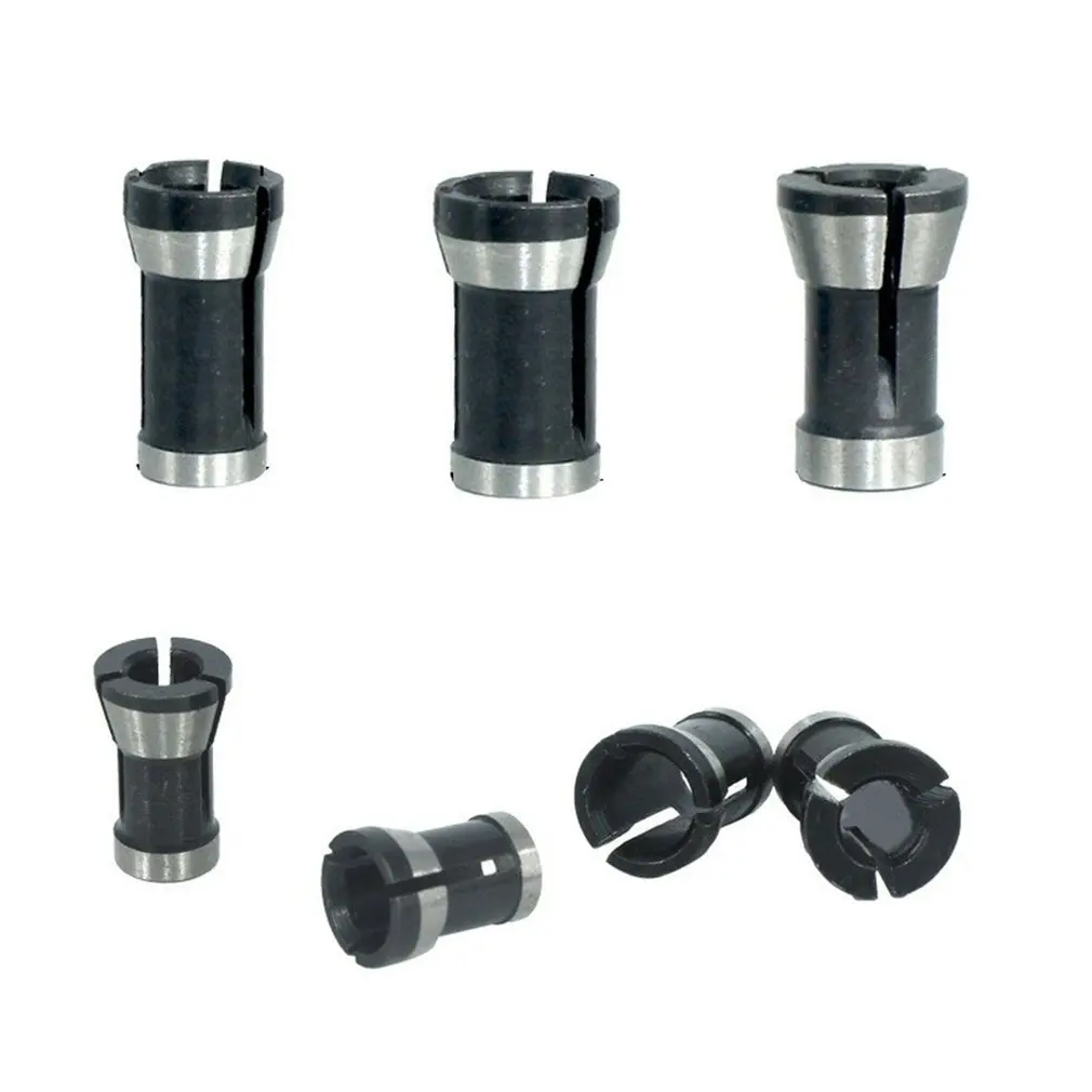 NEW 6mm 6.35mm 8mm Collet Chuck Adapter Engraving Trimming Machine Electric Router High Precision